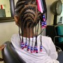 2  Feed In Braids