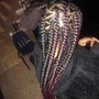 Medium feed in braid style