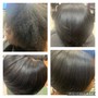 Flat Iron on Natural Hair (Clean Hair Only)