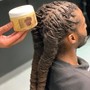 Starter Locs( mid back hair length)