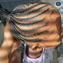 Kid's Cornrows (with extension)