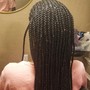 Two Strand Twists(half of head)