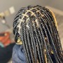 Short boho braids