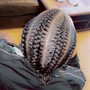 Men’s 2 braids (high top only)