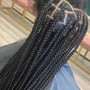 Knotless Goddess Bob Braids (hair included)