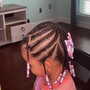 Kids Medium  Knotless Braids