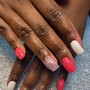 Soak off &amp; Acrylic overlay