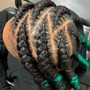 Women's Cornrows(No Weave)