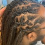 Two Strand Twist Loc Style