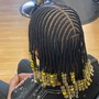 Natural hair Braids