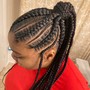 Natural twist for clients with shaved sides