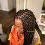 Midback  s/medium  Senegalese Twist