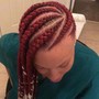 Natural twist for clients with shaved sides