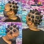 Relaxer with Short Cut Style