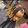 Single process color on locs