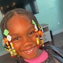 Kids Medium  Knotless Braids