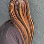 Man/cornrow Braids