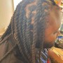 Kid's straight back Braids