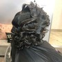 Hair extensions sew-in per track