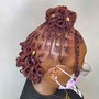 Instant Locs ( Mini Ear Length)