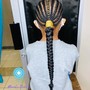 Natural Braids w/BEADS