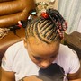 Goddess Braids (knotless add on)