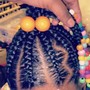 Goddess Braids (knotless add on)