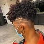 Haircut w/ Small Design