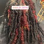 Medium Soft locs (waist length)