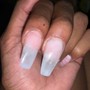 Sculpted Acrylic Nails [ M-L ]