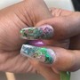 Transfer Foil Nail Art