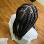 Medium 4 layer tribal braids