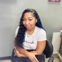 Lace frontal wig install