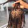 Bohoknotless braids (human hair)