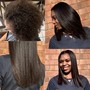 Shampoo, straighten And Style