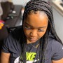 Feed In Braids w/ Knotless