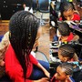 Kids Box Braids without Extension