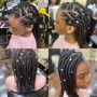 Kids Box Braids without Extension