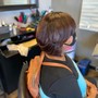 Natural Hair Press Short to Shoulder Length