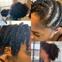 Flat Twist MED-Large Updo