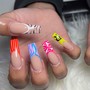 Maintenance fill With Nail art