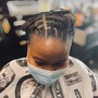 Stitched Braids(detailed styling)