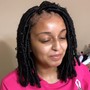 Small Boho Knotless Braids