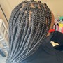 Straight back scalp Braids