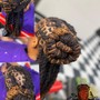 Small Knotless Box Braids