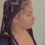 Jumbo knotless Braids