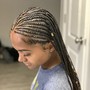 Small Cornrow Braids Inbetween Braids ADD ON