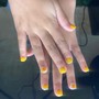 Kids Solid Acrylic Nails