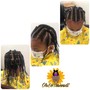 Loc Maintenance  Short (Ear length)