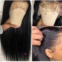 Partial Hair Extensions with hair(can be put in ponytail)